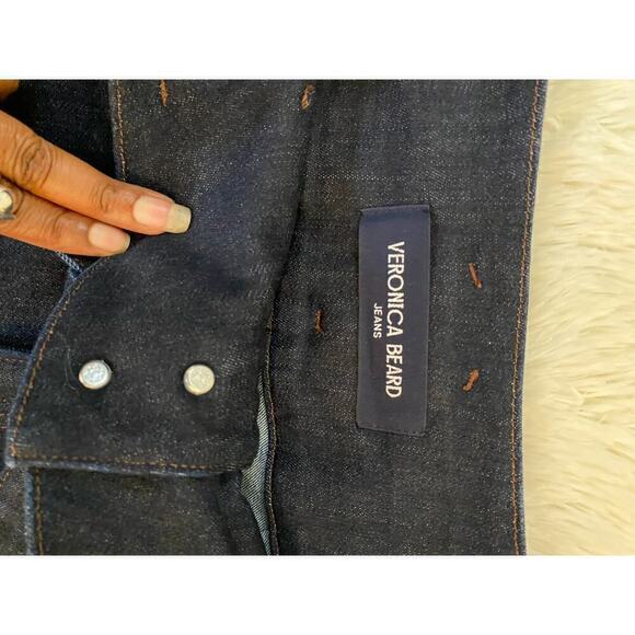 Veronica Beard High Waisted Giselle Flare Jeans NWOT Size 32 (14) - Picture 8 of 11